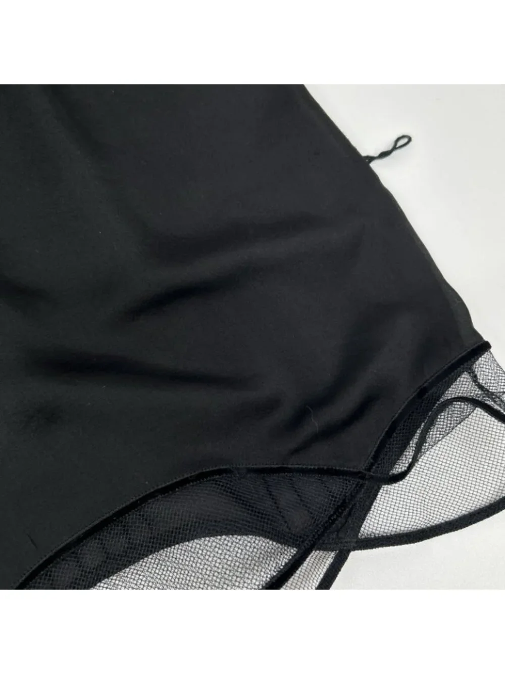 Louis Vuitton Black Shear Cut Replacement Blouse with
